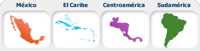 México - El Caribe - Centroamérica - Sudamérica México - El Caribe - Centroamérica - Sudamérica