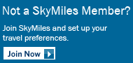 SkyMiles Enrollment form